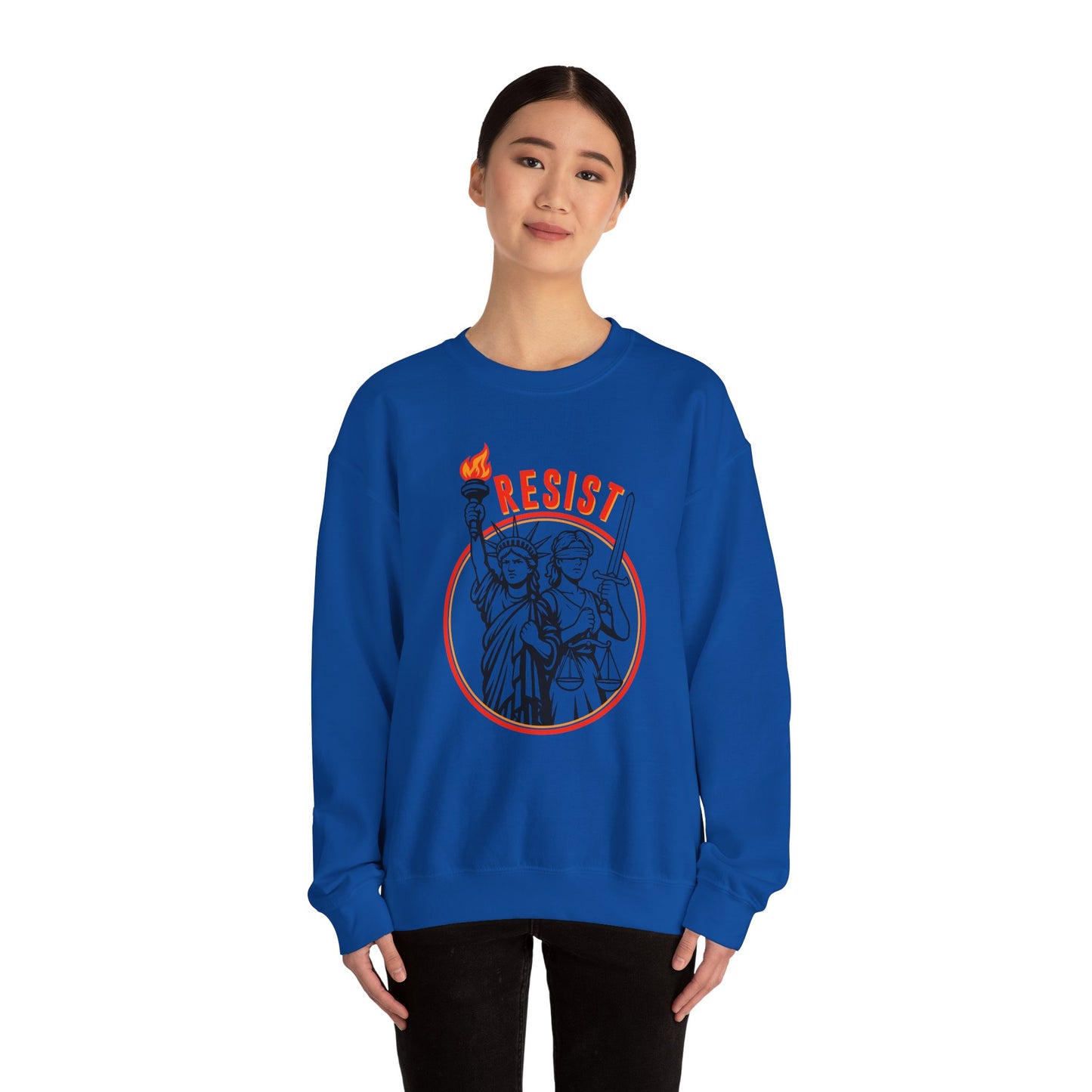 "RESIST" Unisex Crewneck Sweatshirt