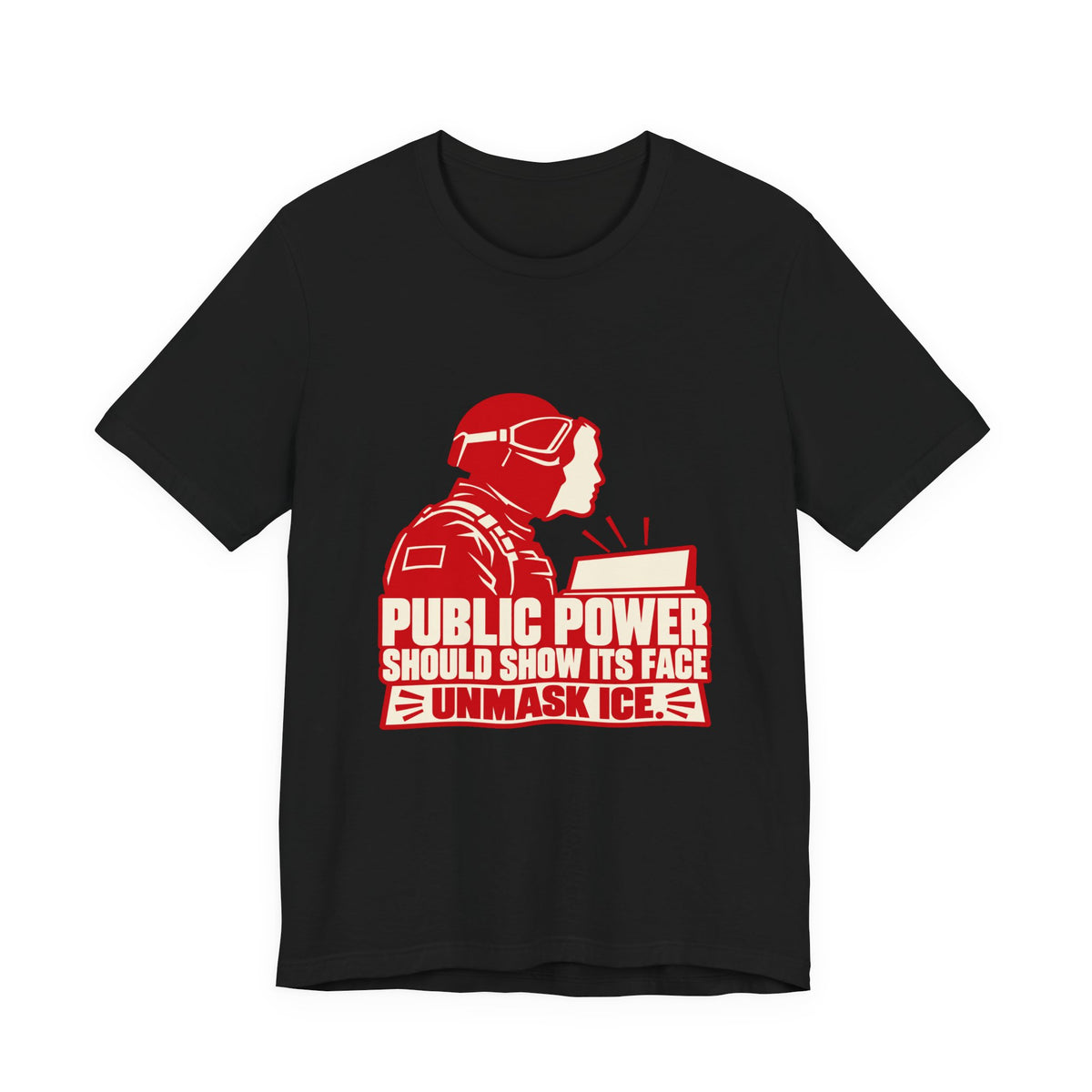 Public Power Should Show Its Face Accountability T-Shirt