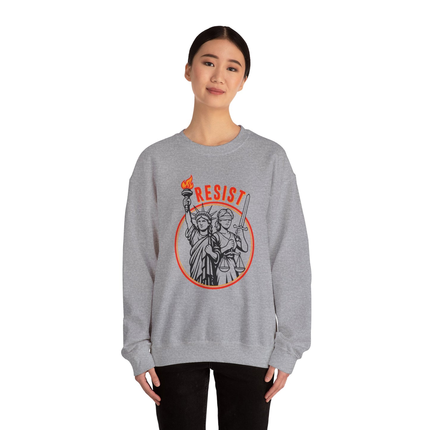 "RESIST" Unisex Crewneck Sweatshirt