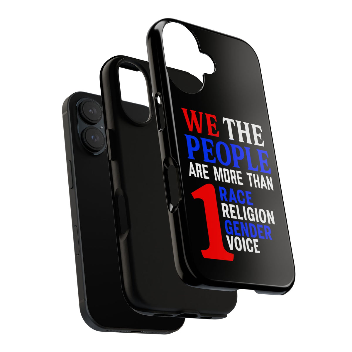We The People, Cell Phone Cover, Gift for Gamers, Cute Accessory, Unique Friend Gift, Geeky Design