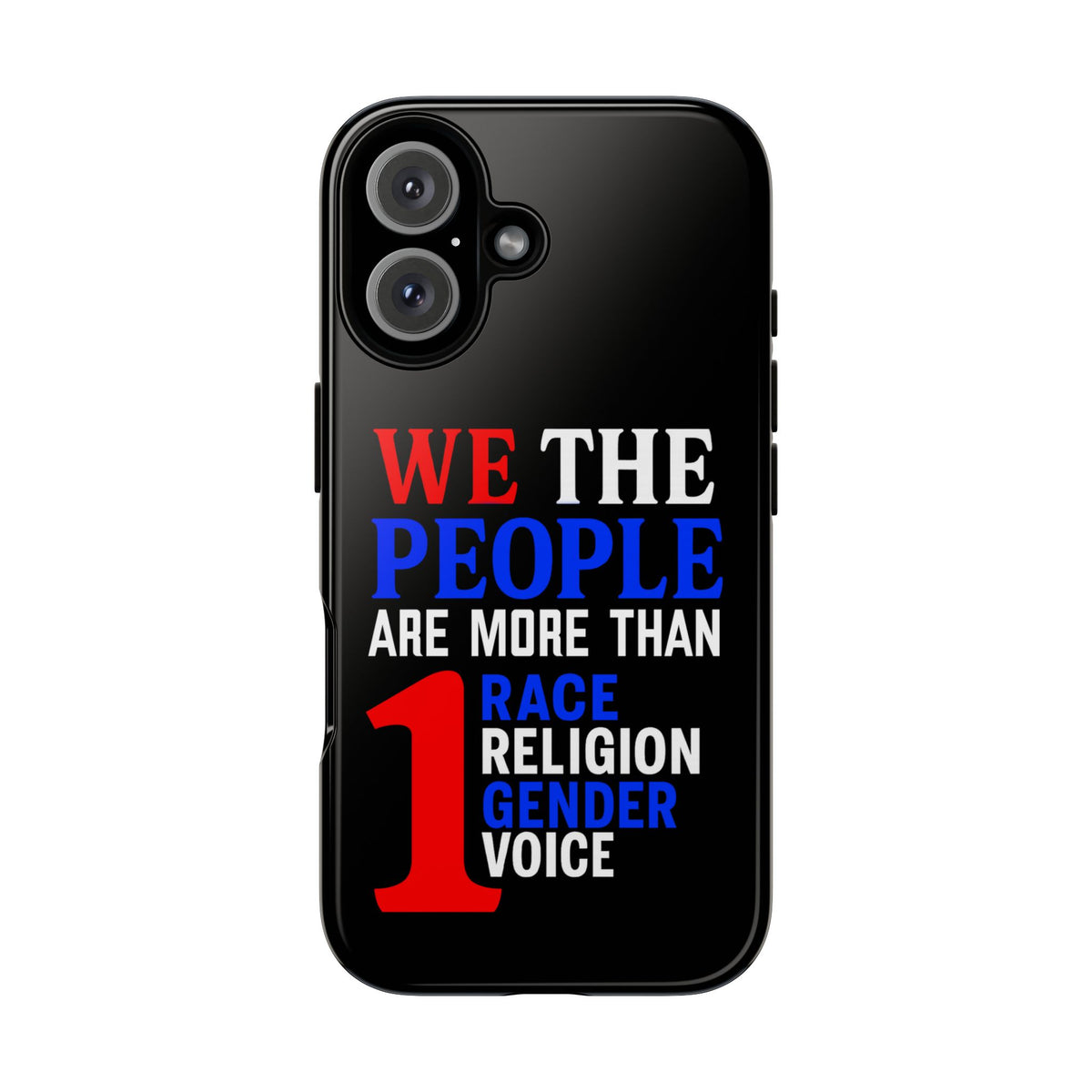 We The People, Cell Phone Cover, Gift for Gamers, Cute Accessory, Unique Friend Gift, Geeky Design