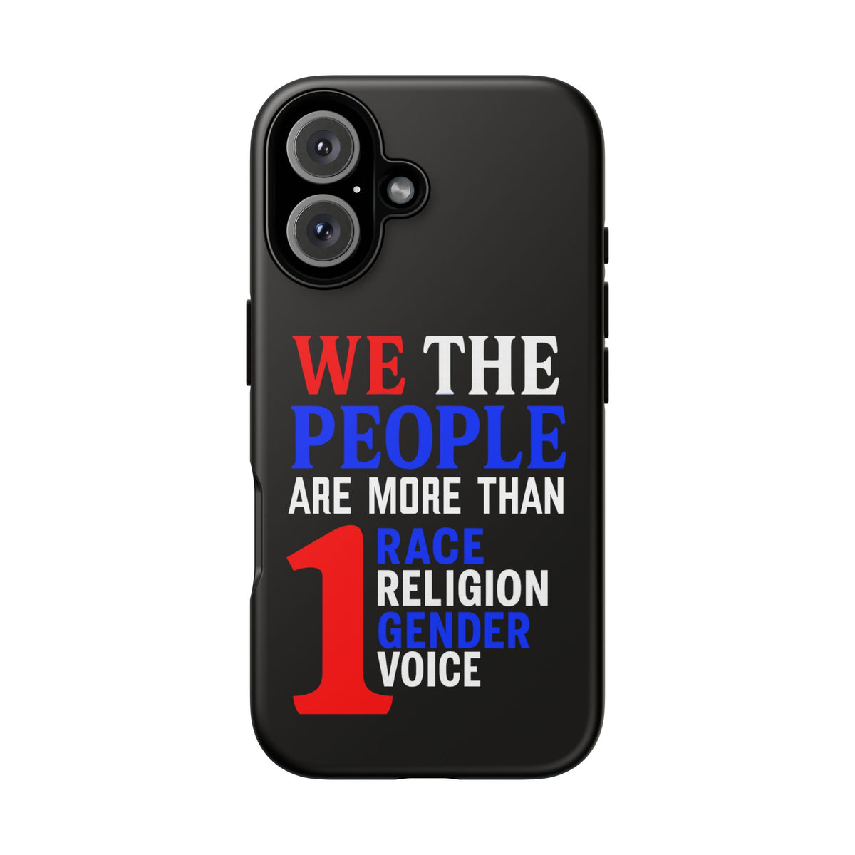 We The People, Cell Phone Cover, Gift for Gamers, Cute Accessory, Unique Friend Gift, Geeky Design